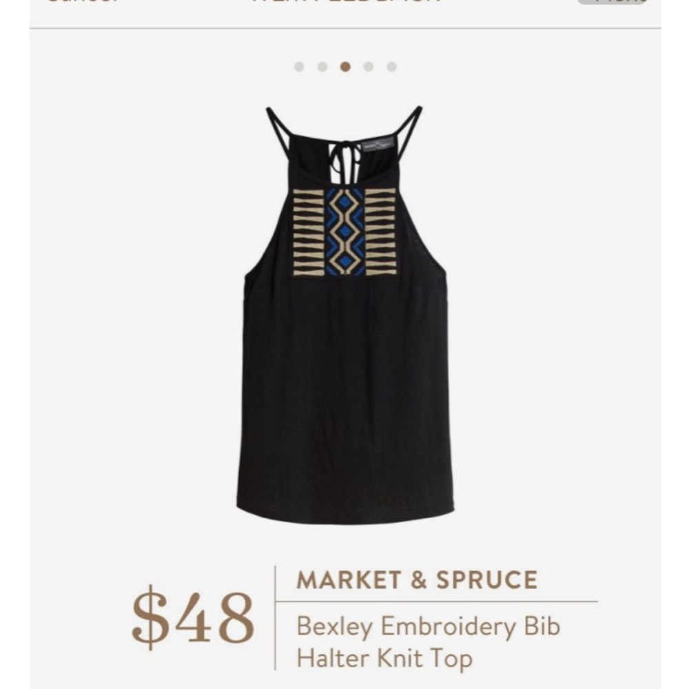Market & spruce tank top